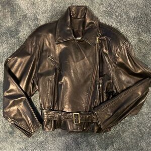 LEATHER MOTO JACKET